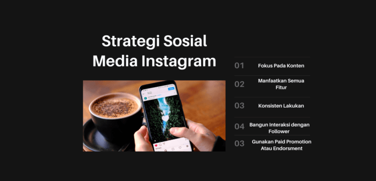 Strategi efektif sosial media marketing Instagram
