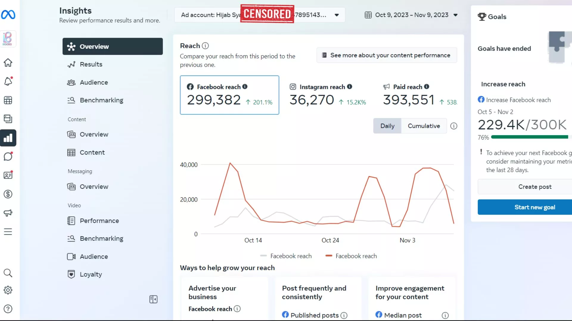 Facebook Insight Jualan Facebook Live Streaming